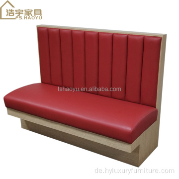 Samt-Restaurant Bar Booth Sofa Loveseat